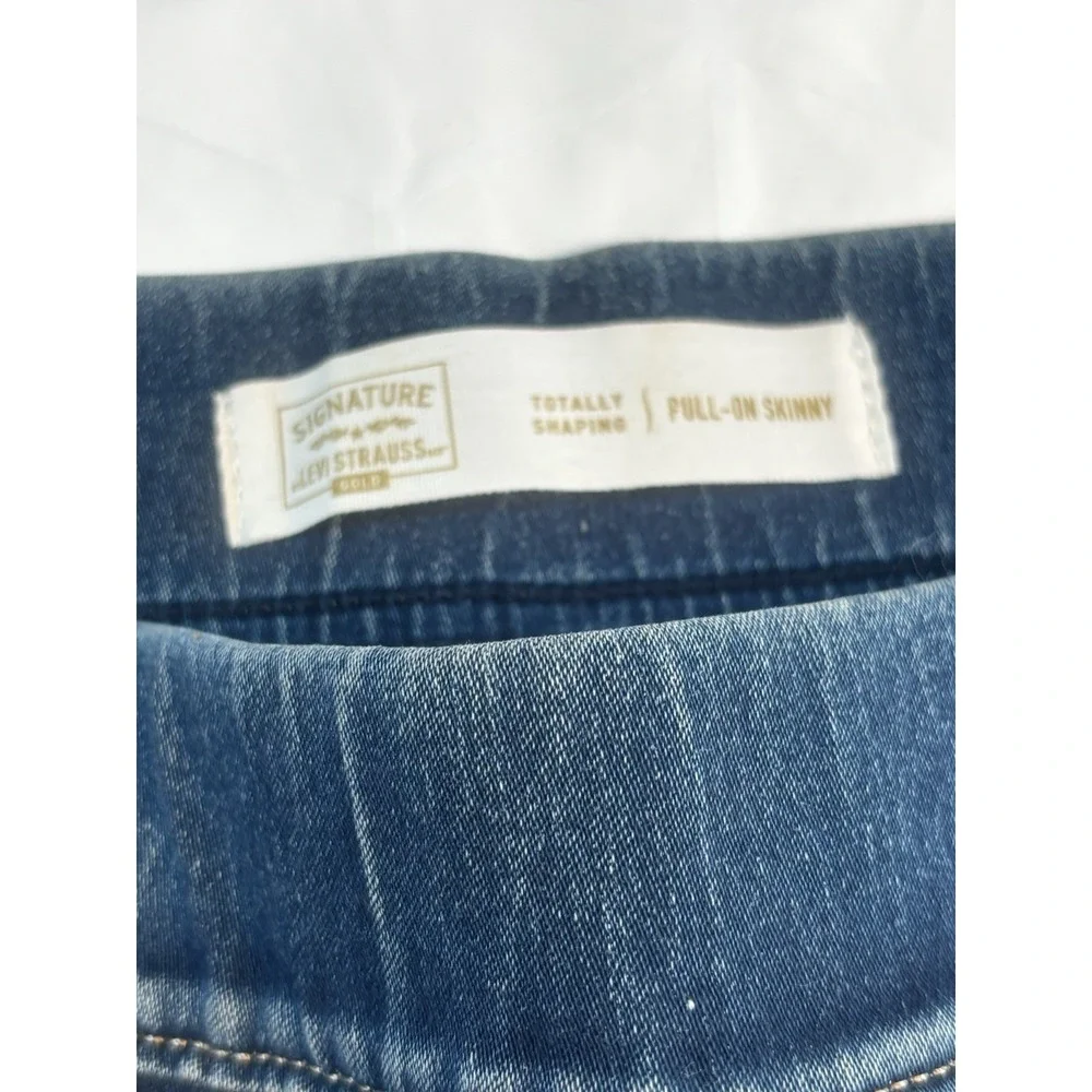 Signature by Levi Strauss tag shows